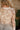 Reya Cream & Brown Mesh Floral Top- close up back view