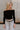 Rylie Black Off-The-Shoulder Top- front view