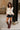 Sydney Cream Knit Flare Tie Cardigan- full body view