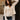 Sydney Cream Knit Flare Tie Cardigan- front top view