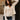 Sydney Cream Knit Flare Tie Cardigan- front top view
