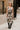 Clara Taupe & Brown Cow Midi Dress- full view