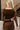 Daniela Brown Lace Mesh Bodysuit- close up back view