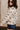Dani Cream & Navy Multi Floral Jacket- back side view