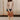 Brandy Taupe & Lace Cardigan - full body front view