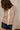 Brandy Taupe & Lace Cardigan - close front view