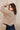 Brandy Taupe & Lace Cardigan - side