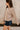 Brandy Taupe & Lace Cardigan - side view