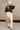 Britney Dark Green Short Sleeve Top - full body front view