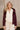 Caroline Plum Suede Zip Up Jacket - front