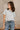 Cameron Dusty Blue Short Sleeve Tee - front view 