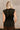 Gia Black & Gold Zip-Up Flare Tank- back view