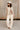 Greta Mocha Waffle Knit Long Sleeve Top - full body front view