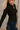 Poppy Black Bow Knit Cardigan - side view