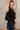 Poppy Black Bow Knit Cardigan - side