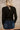 Poppy Black Bow Knit Cardigan - back