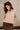 Aliya Taupe Knit Short Sleeve Sweater - close front view