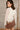 Lara Cream Floral Mesh Long Sleeve Top - side view