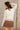 Lara Cream Floral Mesh Long Sleeve Top - back view