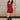 Cassidy Burgundy & Black Tweed Skort- full body view