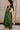 Elle Hunter Green Satin Mini Dress- right side view