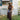 Karissa Brown Mock Neck Maxi Dress - full body front view with scarf