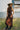Karissa Brown Mock Neck Maxi Dress - frontal side view