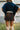 Marissa Brown Suede Skort - close back view