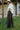 Claudia Brown Belted Wide Leg Pants - side view