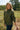 Dolly Olive Green Utility Jacket - view of side