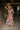 Blair Rust Floral Mesh Maxi Dress - view of side
