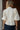 Tasha Cream Tie-Neck Pleated Top- back view