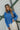 Jaclyn Cobalt Blue Cardigan- view of front