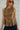Chelsi Denim Animal Print Tank Top - close up