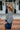 Astrid Navy & Ivory Striped Cardigan -side