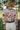 Chrissa Floral & Olive Trim Cardigan- close back view
