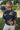 Luci Navy & Orange Floral Top - back view