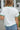 Jennie White & Green Ringer Tee - back