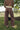 Nessa Brown Studded Barrel Leg Jeans - back 