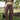 Nessa Brown Studded Barrel Leg Jeans - lower body front view