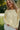 Tori Yellow Waffle Knit Cardigan - close front view