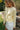 Tori Yellow Waffle Knit Cardigan -frontal side view