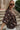 Roxy Brown Polka Dot Cardigan - close side view
