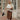 Cecelia Brown Satin & Lace Midi Skirt - full body front view