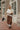 Cecelia Brown Satin & Lace Midi Skirt - full body front view
