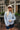Tahlia Dusty Blue Mock Neck Sweater - front 