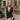 Aurelia Black Plunge Mini Dress - front view