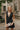Aurelia Black Plunge Mini Dress - front view