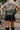 Janel Black Faux-Leather Skort - back view