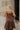 Rosa Brown Satin Tiered Maxi Dress - back view